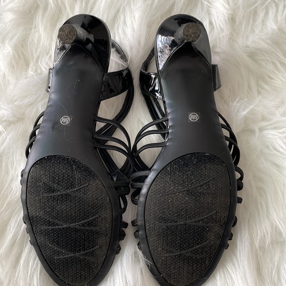 Impo Stretch Expose 8 1/2 M Black 2 1/2 " Heel Woman's slingback dress Shoe - Picture 6 of 8